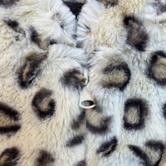 Widgeon Baby Leopard Print Faux Fur Vest Brown & Animal Pattern Size18M - New - Picture 5 of 8